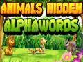Spiel Tiere versteckte AlphaWörter  Online