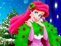 Spiel Ariel die kleine Meerjungfrau Weihnachten verkleiden  Online