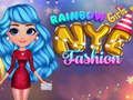 Spiel Regenbogen-Mädchen-NYE-Mode  Online