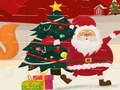 Spiel Santa Frohe Weihnachten-Puzzle  Online