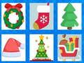 Spiel Weihnachtspuzzle für Kinder  Online