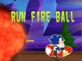 Spiel Laufen Sie vor dem Feuerball  Online