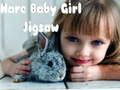 Spiel Hasen-Baby-Mädchen-Puzzle  Online