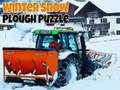 Spiel Winter-Schneepflug-Puzzle  Online