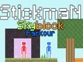 Spiel Stickman-Skyblock-Parkour  Online