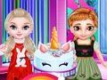 Spiel Kleine Prinzessin Einhorn Kuchen backen  Online