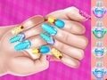 Spiel Elsa Prinzessin Thema Nail Art Diy  Online