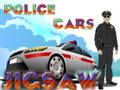 Spiel Polizeiautos Puzzle  Online