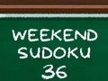 Spiel Wochenend-Sudoku 36  Online