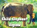 Spiel Kinder-Elefanten-Puzzle  Online