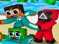 Spiel Tintenfisch-Spiel für Minecraft  Online
