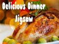 Spiel Köstliches Abendessen-Puzzle  Online