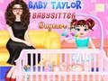 Spiel Baby Taylor Babysitter Kindertagesstätte  Online