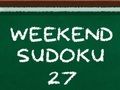 Spiel Wochenend-Sudoku 27  Online