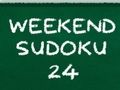 Spiel Wochenend-Sudoku 24  Online