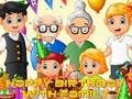 Spiel Alles Gute zum Geburtstag mit der Familie  Online