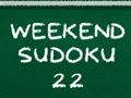 Spiel Wochenend-Sudoku 22  Online