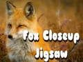 Spiel Fuchs-Nahaufnahme-Puzzle  Online