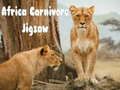 Spiel Afrika-Fleischfresser-Puzzle  Online