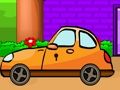 Spiel Orangefarbene Autoflucht  Online