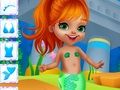 Spiel Meerjungfrau Papierpuppe anziehen  Online