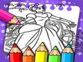 Spiel Aschenputtel-Farbbuch  Online