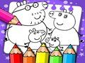 Spiel Peppa Pig Malbuch  Online