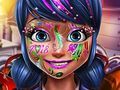 Spiel Make-up des gepunkteten Mädchens des neuen Jahres  Online
