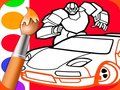 Spiel Kinder Malbuch für Jungen  Online