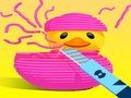 Spiel Schneiden von Gummibandscheiben  Online