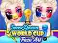 Spiel Schneekönigin-Weltcup-Gesichtskunst  Online