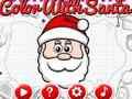 Spiel Malen Sie mit dem Weihnachtsmann  Online