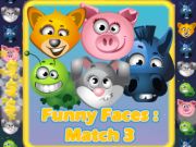 Spiel Lustige Gesichter Match-3 7  Online