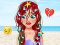 Spiel Von der Meerjungfrau zum beliebten Mädchen-Makeover  Online