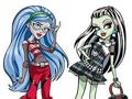 Spiel Malbuch für Monster High  Online