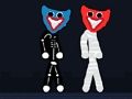Spiel Stickman Huggy Gruseliger Feiertag  Online