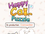 Spiel Lustiges Puzzle mit einer Katze  Online