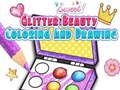 Spiel Glitter Schönheit Färbung und Zeichnung  Online