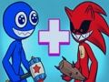 Spiel Rainbow Friend zusammenführen  Online