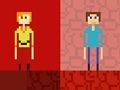 Spiel Stickman Steve gegen Alex Nether  Online