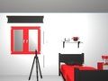 Spiel Der weiße Raum 3D  Online