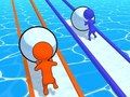 Spiel Schneeballrennen  Online
