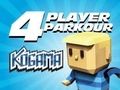Spiel Kogama: Parkour für 4 Spieler  Online