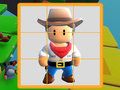 Spiel Stumble Boys Schiebepuzzle  Online