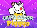Spiel Lassen Sie uns Piggys färben  Online