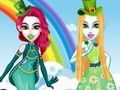 Spiel Mode-Kampf zwischen Grün und Regenbogen  Online