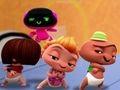 Spiel Mini Beat Power Rockers: Englische Herausforderung  Online
