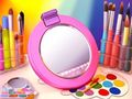 Spiel Malbuch Kosmetik  Online