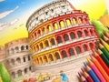 Spiel Malbuch: Das römische Kolosseum  Online
