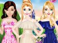 Spiel Mode schulterfreies Kleid  Online